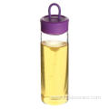 Glass Sports Water Dottle Swith Silicone Lid